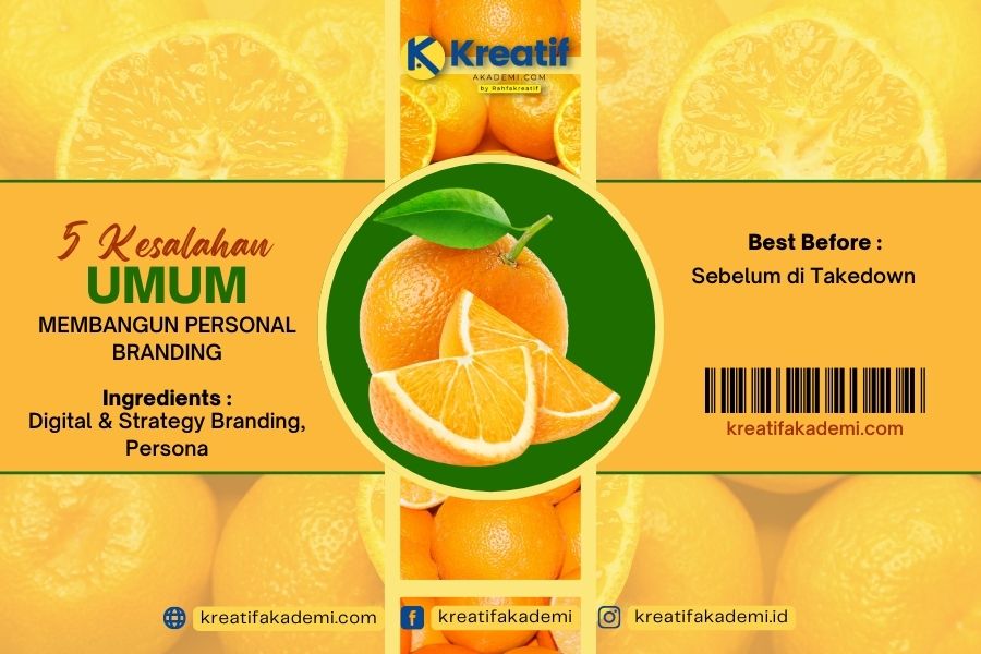 Jangan Sampai Salah Ini 5 Kesalahan Umum dalam Membangun Personal Branding